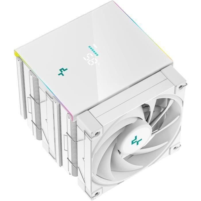 Deepcool AK620 Digital DEE1701162171136 - Disipador de CPU de 2 Ventiladores de 120 mm - Blanco 3