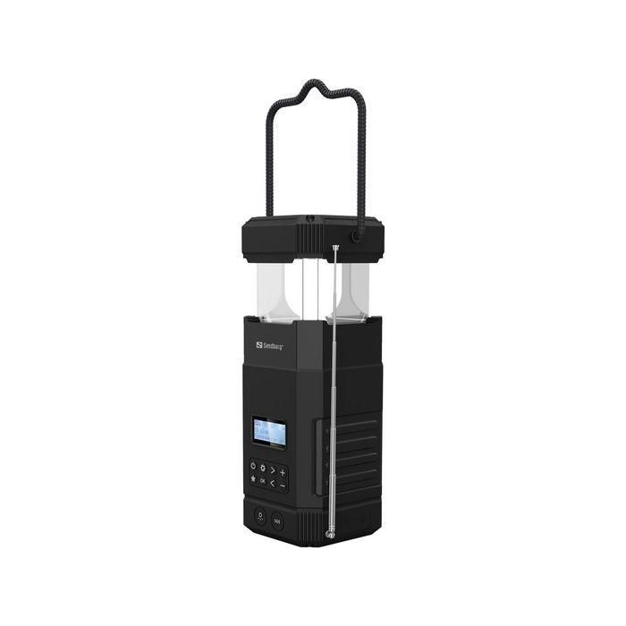 Sandberg Survivor Lantern All-in1 10000 Linterna Acampada, Powerbank, Altavoz Bluetooth, Radio DAB/FM, Carga Solar y Manivela, IPx5 1