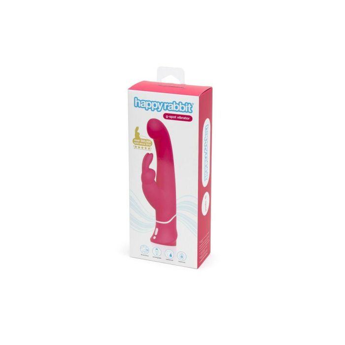 Vibrador conejito Happy Rabbit G-Spot Fucsia 1