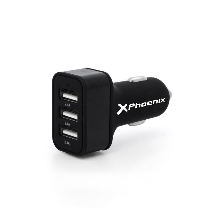 Cargador Universal Phoenix Phcarcharger3Usb Coche Mechero Cargador Universal Phoenix Phcarcharger3Usb Coche Mechero