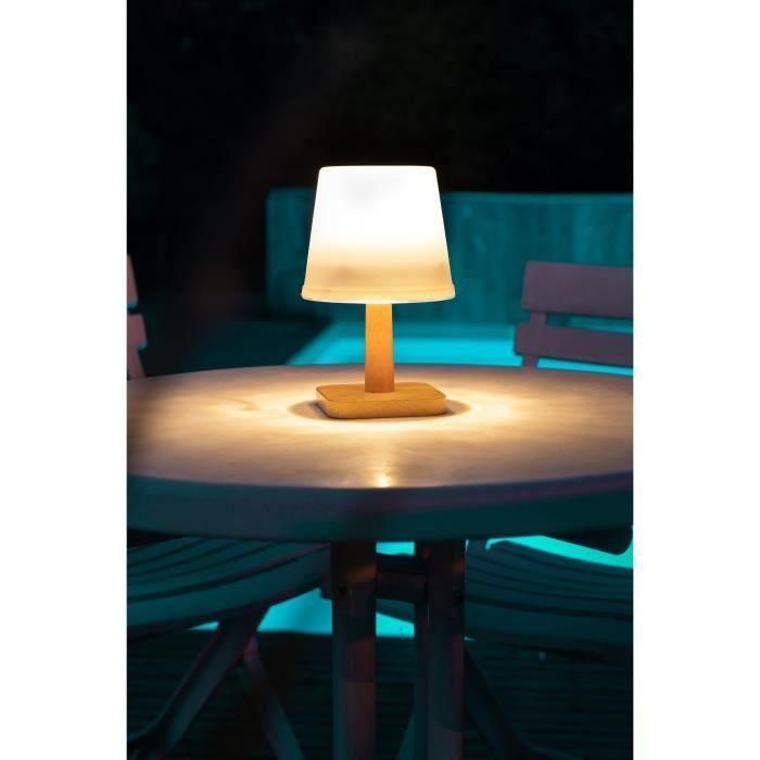 Lámpara de mesa solar GALIX G4410 - 25 lúmenes - Al. 20 cm 1 Lámpara de mesa solar GALIX G4410 - 25 lúmenes - Al. 20 cm 1