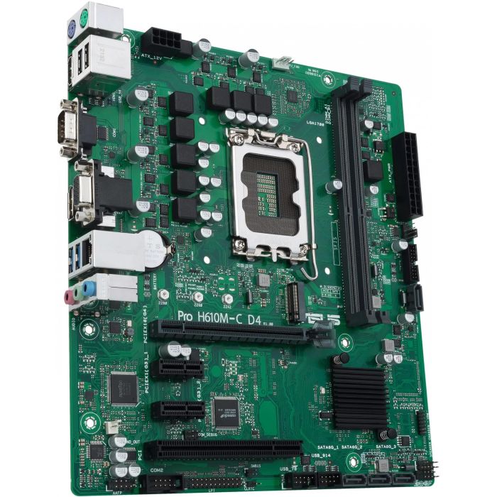 Asus PRO H610M-C D4-CSM Placa Base Intel H610 LGA 1700 micro ATX DDR4 90MB1A30-M0EAYC 3 Asus PRO H610M-C D4-CSM Placa Base Intel H610 LGA 1700 micro ATX DDR4 90MB1A30-M0EAYC 3