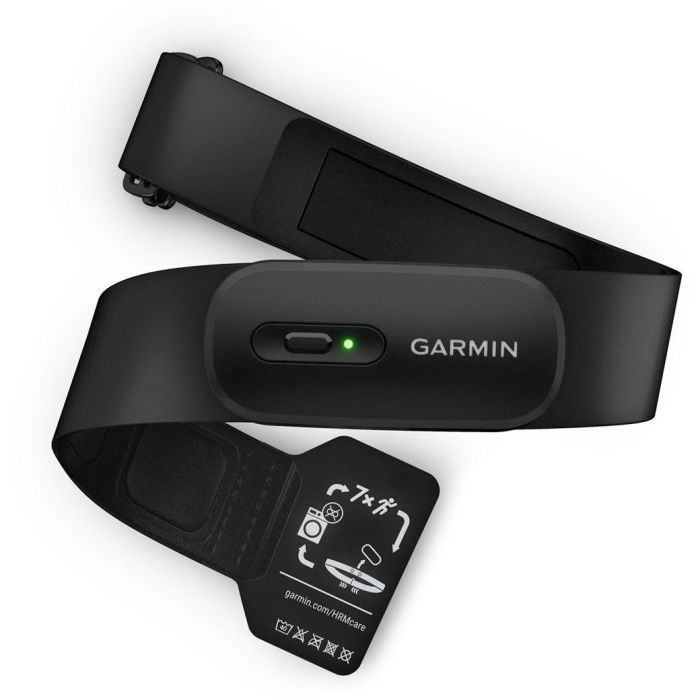 Garmin HRM 200 Pulsómetro de Pecho Bluetooth/ANT+ | Monitor de Ritmo Cardíaco Deportivo con Conectividad Dual - Negro