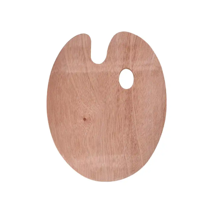 Liderpapel Pinceles Sinteticos Pack 12 Unidades con Puntas y Tamaños Surtidos + Paleta de Madera 2