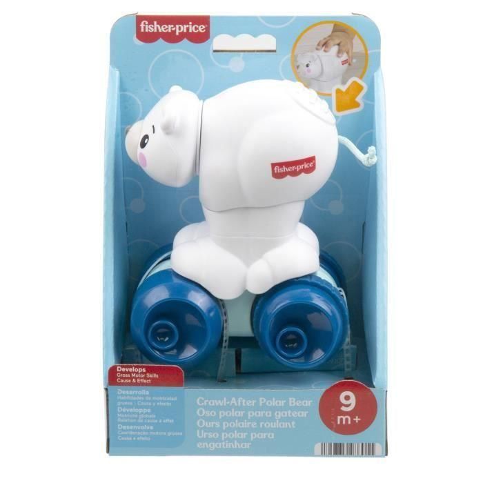 Fisher-Price Oso Polar Chase Juguete de desarrollo para bebés JDL63 MATJDL63 5