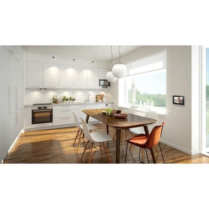 Kit de intercomunicación multiapartamento - DiO CONNECTED HOME - Unidad exterior 2 botones - 2 pantallas 7Kit de intercomunicación multiapartamento - D 4 Kit de intercomunicación multiapartamento - DiO CONNECTED HOME - Unidad exterior 2 botones - 2 pantallas 7Kit de intercomunicación multiapartamento - D 4