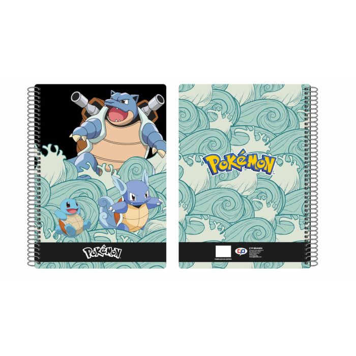 CYP Brands Cuaderno Folio 80 Hojas Pokémon - Squirtle