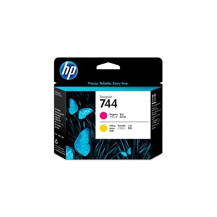 Hp Cabezal Magenta Y Amarillo Designjet 744