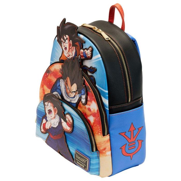 Mochila Trio Dragon Ball Z Loungefly 31cm 2