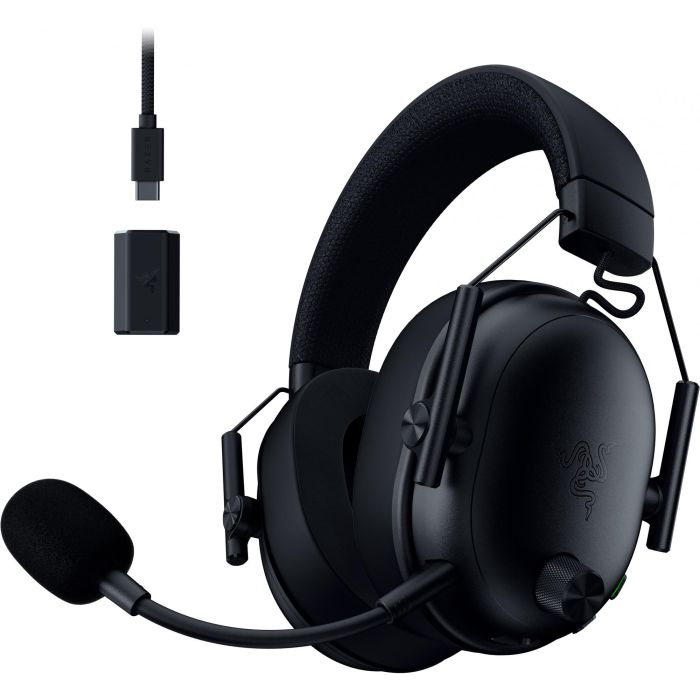 Razer Blackshark V3 Auriculares Inalámbricos y Alámbricos para Juegos PC, PS4, PS5, Mac, Móviles - Negro 5