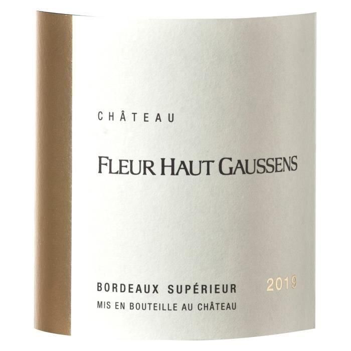 Magnum Château Fleur Haut Gaussens 2019 Bordeaux Supérieur - Vino tinto de Burdeos 1