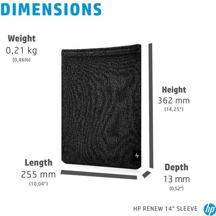 HP Renew 14 Laptop Sleeve 12 HP Renew 14 Laptop Sleeve 12