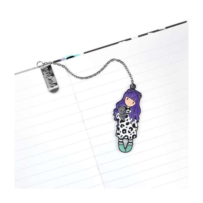 Set de Papelería Gorjuss Smitten kitten Morado Negro Blanco