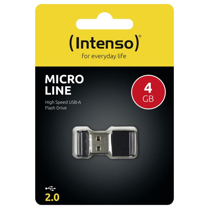 Intenso Micro Line Stick 4GB USB 2.0 Negro 6
