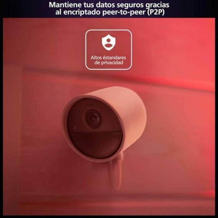 Philips Hue Kit de inicio Seguro AUC1717812304760 Incluye: 1 cámara con cable, 2 sensores de contacto, 2 bombillas conectadas, 1 puente 10 Philips Hue Kit de inicio Seguro AUC1717812304760 Incluye: 1 cámara con cable, 2 sensores de contacto, 2 bombillas conectadas, 1 puente 10