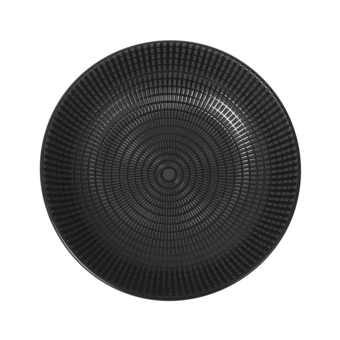 Inde Plato Hondo Negro Ø20 cm "Arosa" S. Clara, Diámetro 20 cm (12 Unidades)