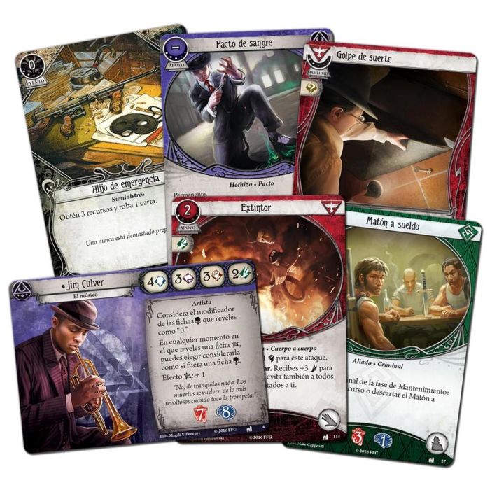 Arkham Horror LCG: El legado de Dunwich expansión investigadores 1 Arkham Horror LCG: El legado de Dunwich expansión investigadores 1