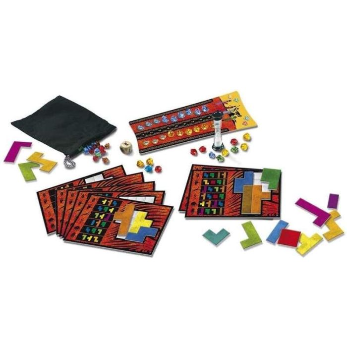 Juego Mesa Devir Ubongo Versión Trilingüe 3 Juego Mesa Devir Ubongo Versión Trilingüe 3