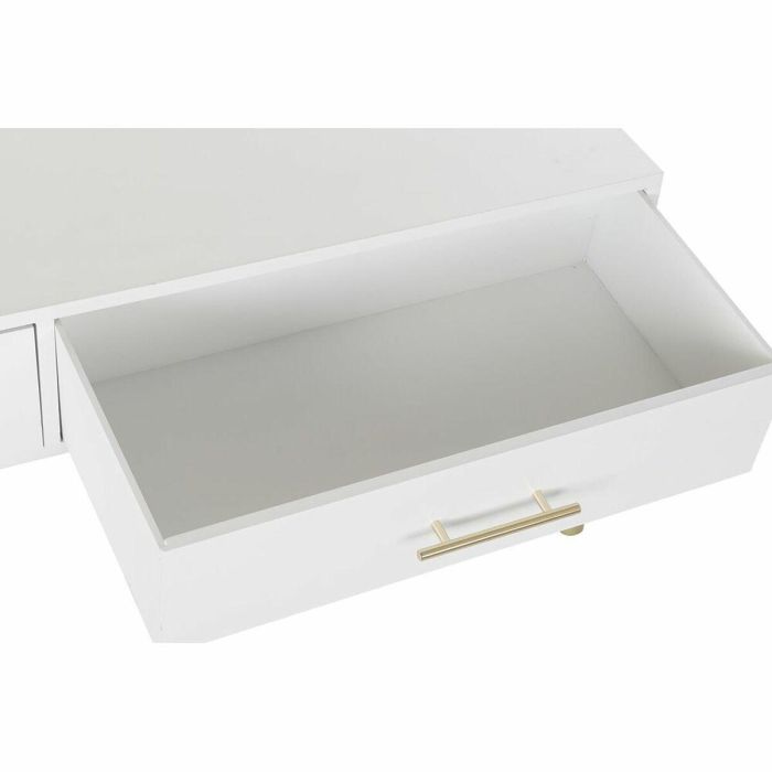 Mesa Centro Glam DKD Home Decor Blanco Crema 60 x 50 x 120 cm 5