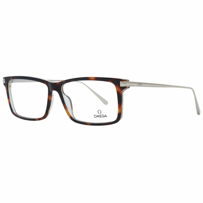 Montura de Gafas Hombre Omega OM5014-58056 Marrón ø 58 mm Montura de Gafas Hombre Omega OM5014-58056 Marrón ø 58 mm