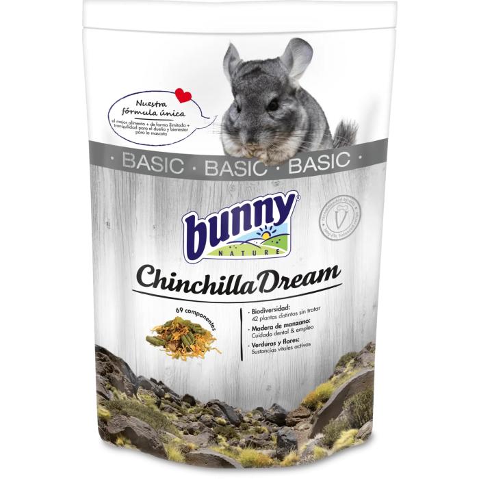 Bunny Nature Alimento Sueño Basico Chinchilla 1,2 kg