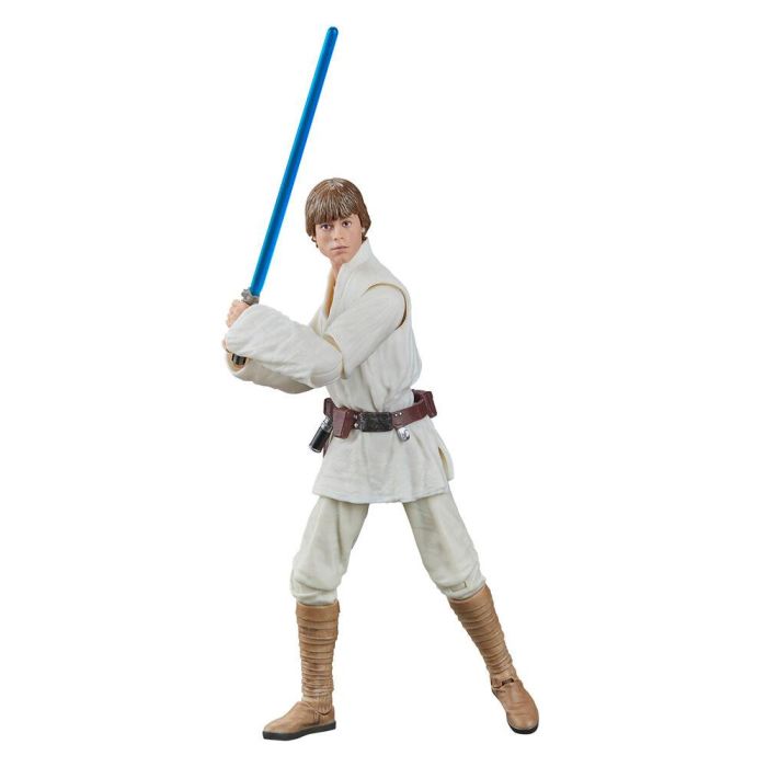 Hasbro G1551 Figura de Acción articulada Luke Skywalker Star Wars: Una Nueva Esperanza 15 cm con sable de luz y macrobinoculares 4 Hasbro G1551 Figura de Acción articulada Luke Skywalker Star Wars: Una Nueva Esperanza 15 cm con sable de luz y macrobinoculares 4