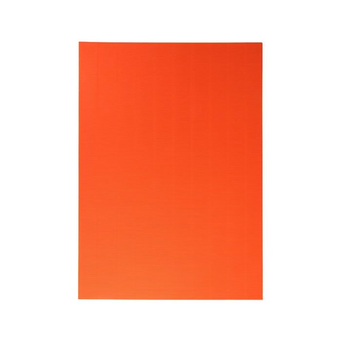 Carton Ondulado Liderpapel 50 X 70 cm 320 gr-M2 Naranja 10 unidades 1