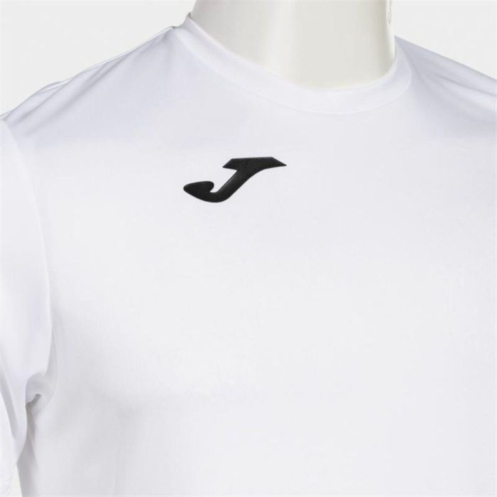 Camiseta Deportiva de Manga Corta Joma Sport Combi Blanco Camiseta Deportiva de Manga Corta Joma Sport Combi Blanco