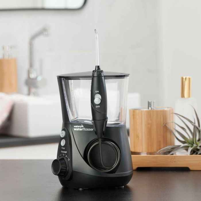 Waterpik WAT0073950336833 Irrigador bucal WP-662 Negro para Adultos 6 Waterpik WAT0073950336833 Irrigador bucal WP-662 Negro para Adultos 6