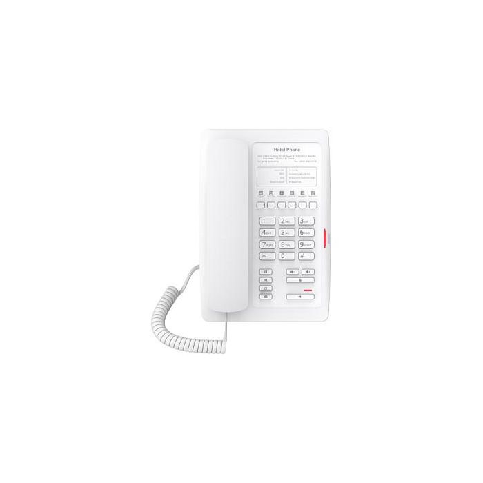 Fanvil H3 Teléfono IP Blanco Terminal con conexión por cable VxWorks 16MB 8MB PoE Ethernet Rápido 1