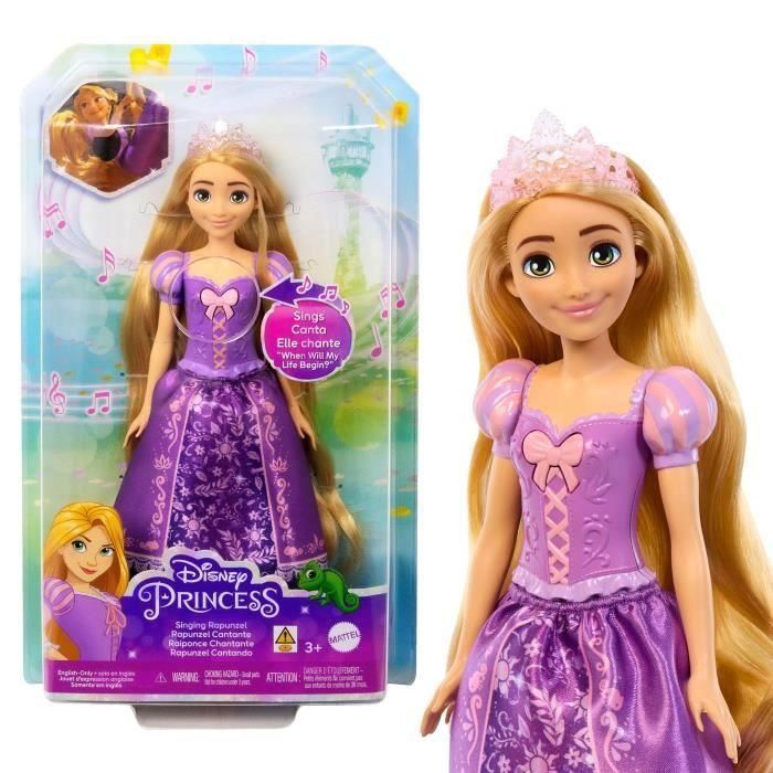 Disney Princess HPH55 Muñeca Fashion Rapunzel Cantadora