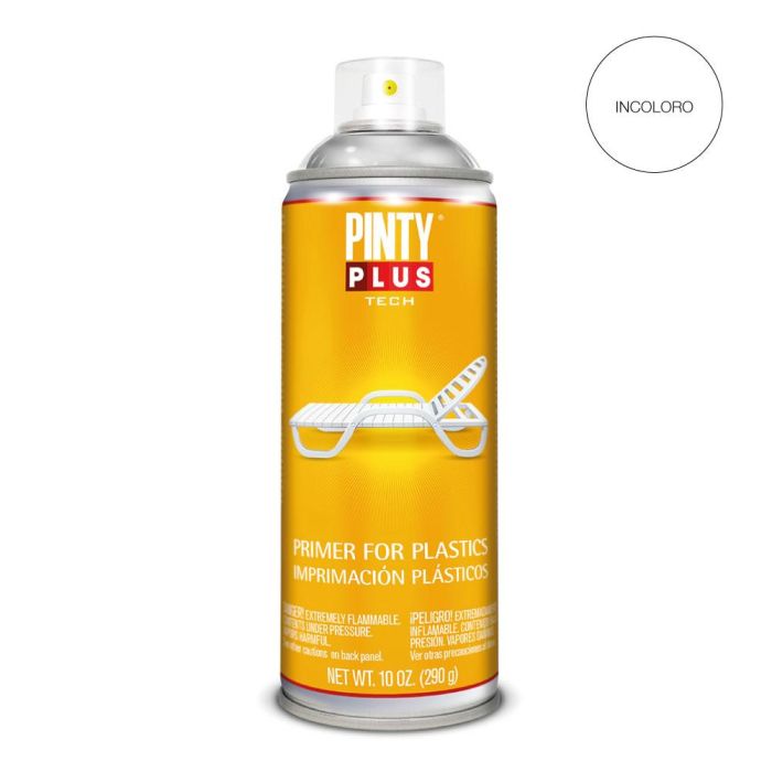 Pinty Plus Pintura en spray Tech Imprimación Plásticos 520cc I199 Transparente