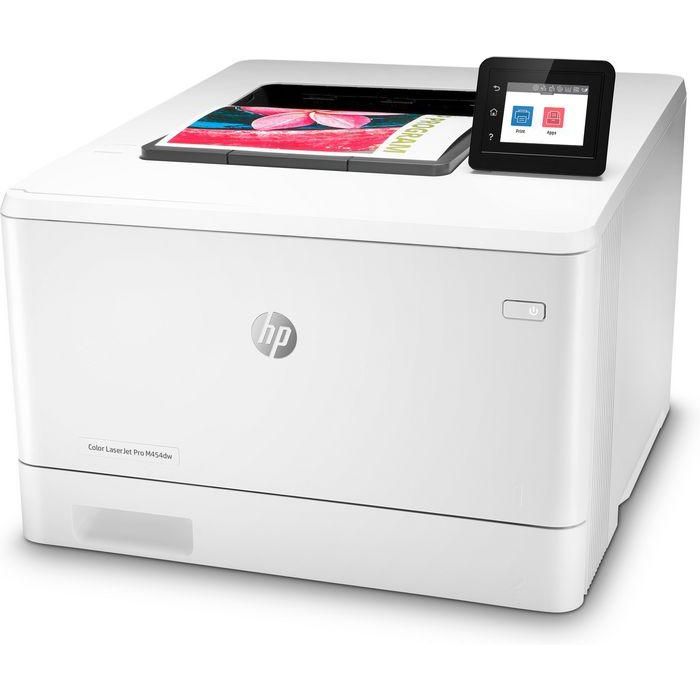 HP Color LaserJet Pro M454dw Impresora Láser Color Profesional A4 con WiFi, 28 ppm, Resolución 600x600ppp 1