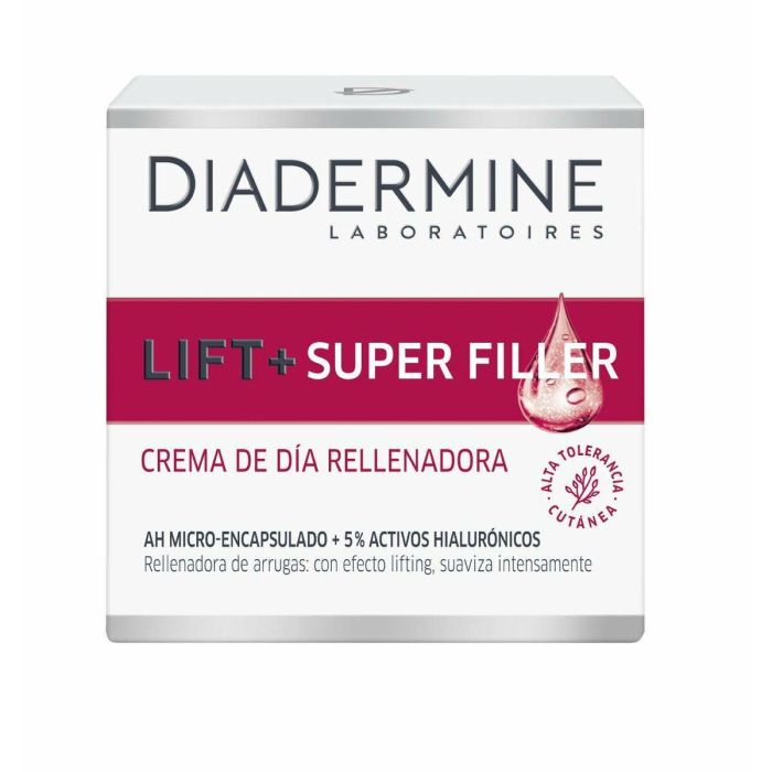 Diadermine LIFT + SUPER FILLER Crema Rellenadora Antiedad y Reafirmante Día para Todo Tipo de Pieles 50 ml Diadermine LIFT + SUPER FILLER Crema Rellenadora Antiedad y Reafirmante Día para Todo Tipo de Pieles 50 ml