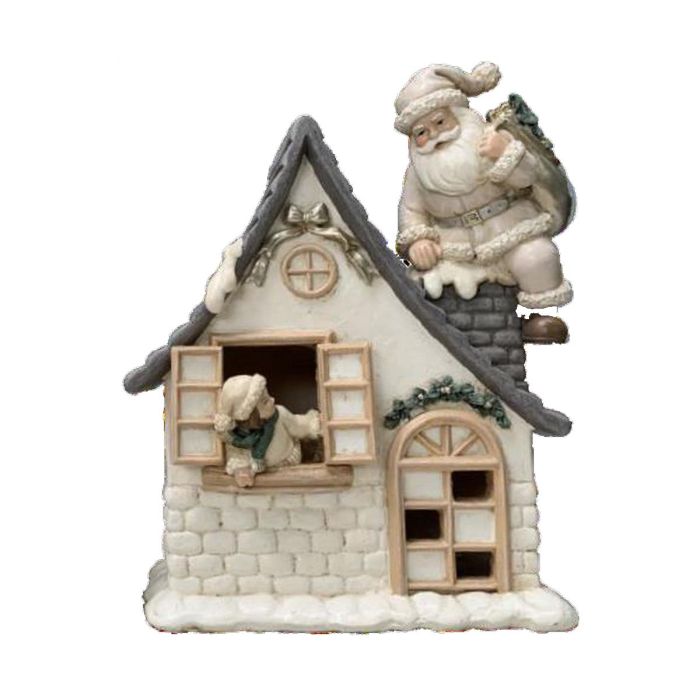 Figura Navidad Tradicional DKD Home Decor Multicolor 8 x 18.5 x 16 cm (2 Unidades) Figura Navidad Tradicional DKD Home Decor Multicolor 8 x 18.5 x 16 cm (2 Unidades)