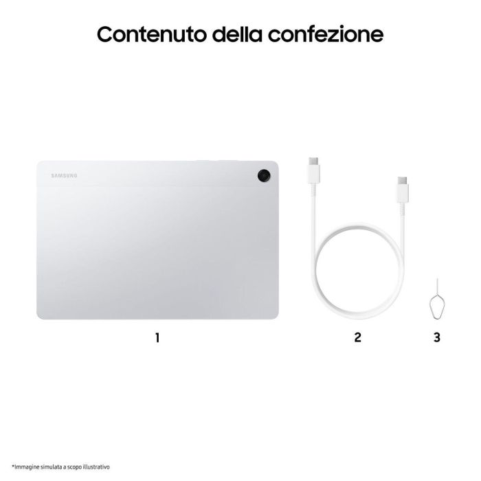 Tablet Samsung Galaxy Tab A11+ 11" Octa Core 6 GB RAM 128 GB Plateado 2