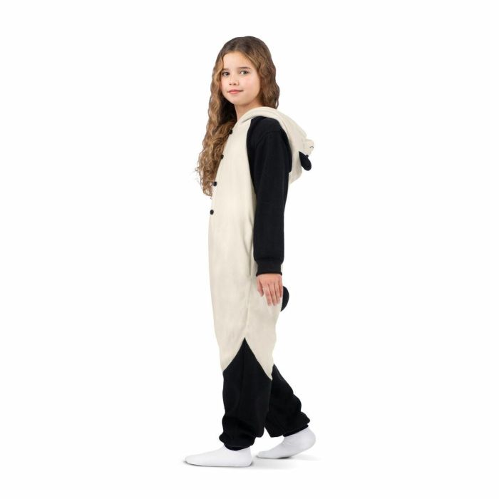 Disfraz infantil oso panda talla unica 9-13 años (kigurumi con capucha y cola) 5