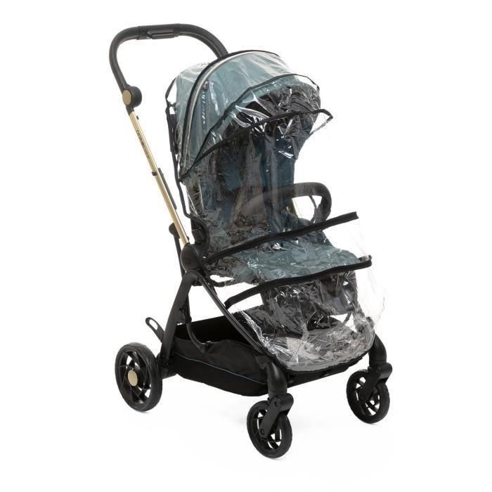 Cochecito urbano - CHICCO - One4Ever Green Gem - Hamaca reversible - Ruedas grandes - Peso 7,9 kg 5 Cochecito urbano - CHICCO - One4Ever Green Gem - Hamaca reversible - Ruedas grandes - Peso 7,9 kg 5