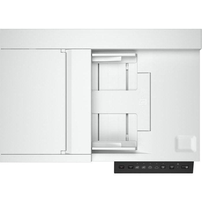 HP Enhance productivity with fast, two-sided scanning, a 60-page ADF, and one-button shortcuts. 8 HP Enhance productivity with fast, two-sided scanning, a 60-page ADF, and one-button shortcuts. 8