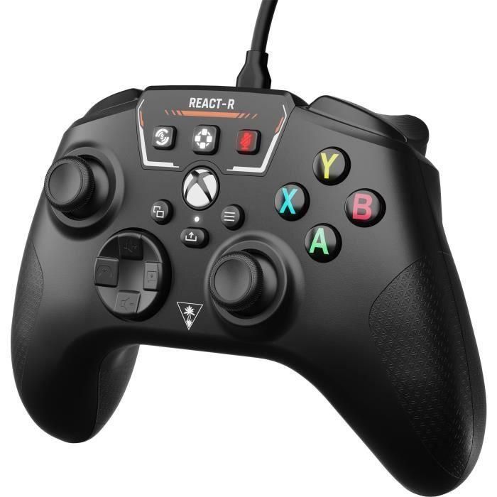Mando con cable - TURTLE BEACH - Mando con cable REACT-R - Negro 1 Mando con cable - TURTLE BEACH - Mando con cable REACT-R - Negro 1