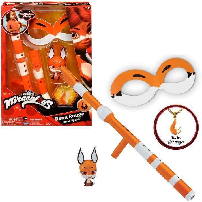 BANDAI - Conjunto de transformación milagrosa - Rena Rouge BANDAI - Conjunto de transformación milagrosa - Rena Rouge