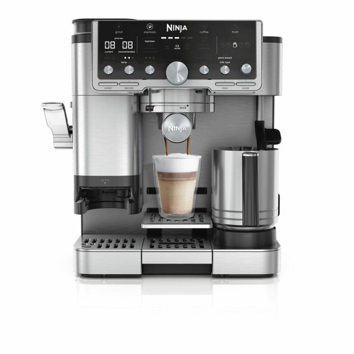 Ninja ES701EU Luxe Máquina Espresso 2 L 1650 W Negro Acero Inoxidable