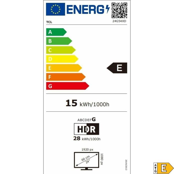 TCL Monitor 24" Fhd Miniled 100Hz 24G54
