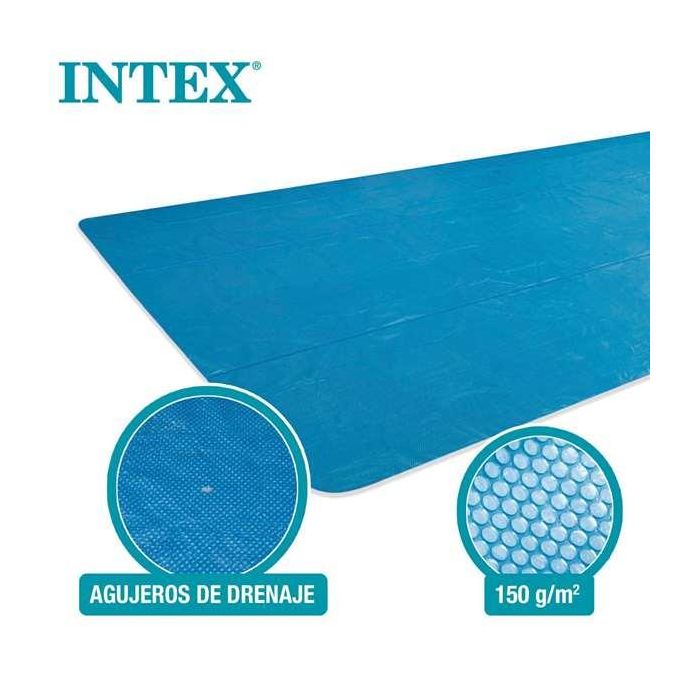 Cubrepiscinas Intex 28018 Rectangular Solar 975 x 488 cm 9
