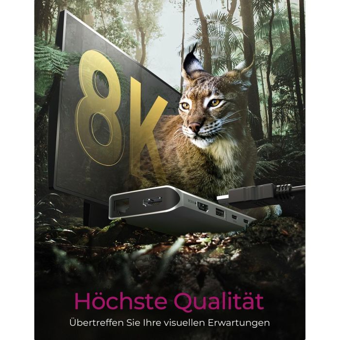 ICY BOX IB-DK4061-CPD Docking Station USB-C 12-en-1 con Power Delivery 100W para Windows/Mac/ChromeOS Gris 1 ICY BOX IB-DK4061-CPD Docking Station USB-C 12-en-1 con Power Delivery 100W para Windows/Mac/ChromeOS Gris 1