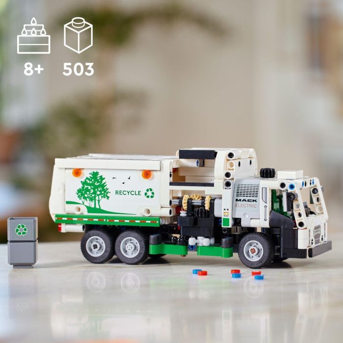 LEGO 42167 Camión de Residuos Mack LR Electric Technic para +8 años 5 LEGO 42167 Camión de Residuos Mack LR Electric Technic para +8 años 5