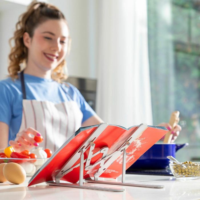 Soporte para Portátil Plegable y Regulable Flastan InnovaGoods Soporte para Portátil Plegable y Regulable Flastan InnovaGoods