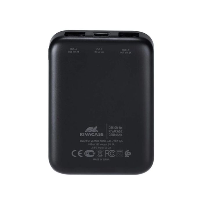 Powerbank Rivacase Va2006 5000Mah Negro 3 Powerbank Rivacase Va2006 5000Mah Negro 3