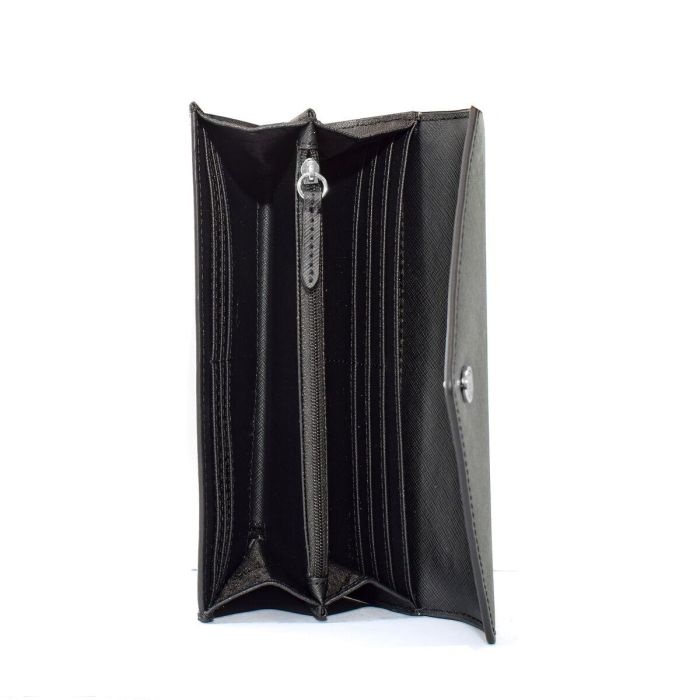 Cartera Mujer Michael Kors 35F3STVE7L-BLACK 19 x 10 x 3 cm 1 Cartera Mujer Michael Kors 35F3STVE7L-BLACK 19 x 10 x 3 cm 1