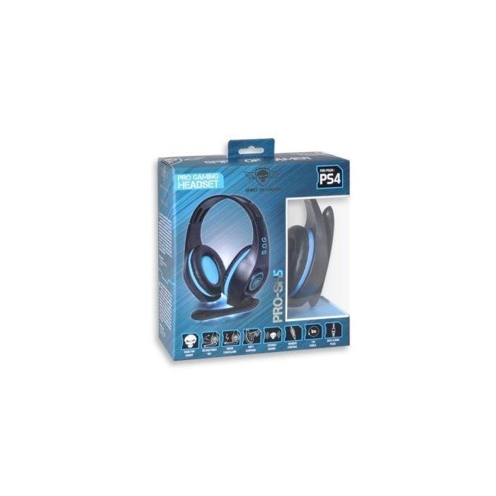 Auriculares Gaming con Micrófono Spirit of Gamer PRO-H5/ Jack 3.5/ Azules 4